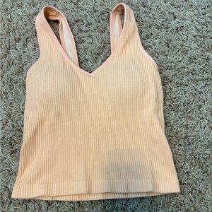 Pastel orange Revival tank top